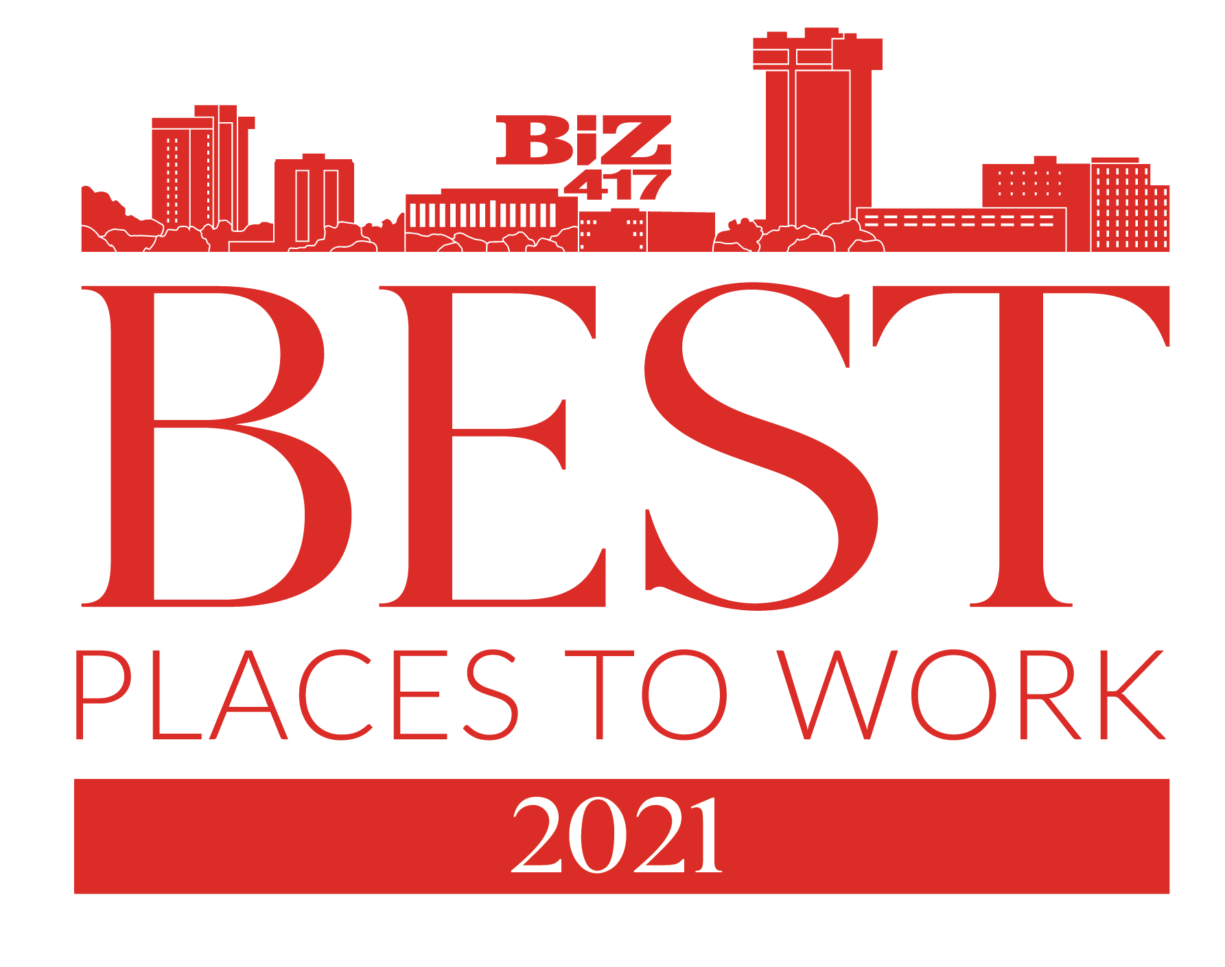 Top 20 Best Places to Work by Biz 417