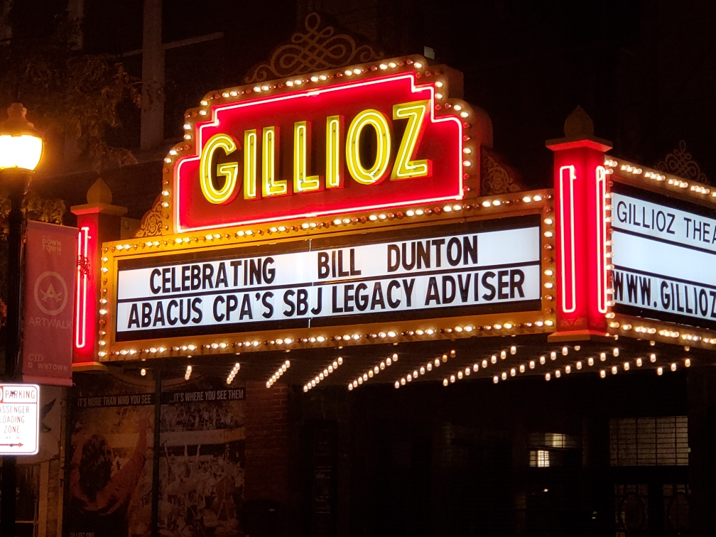 Abacus CPAs - Gillioz Theater Marquee 02